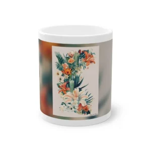 Tropical Lily Bloom Mug