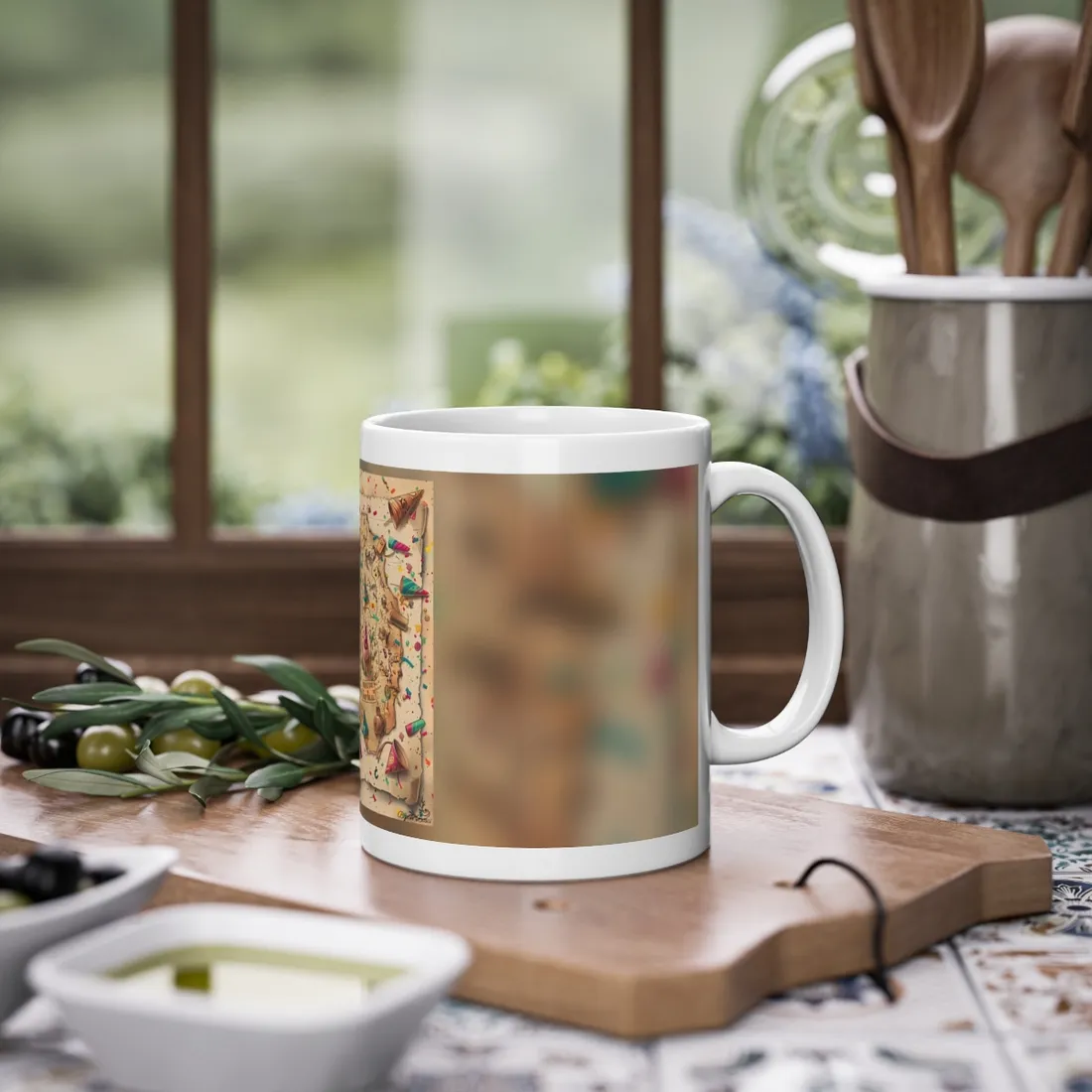 Whimsical Flynn Rider Illustration: Disney-Inspired - Mug