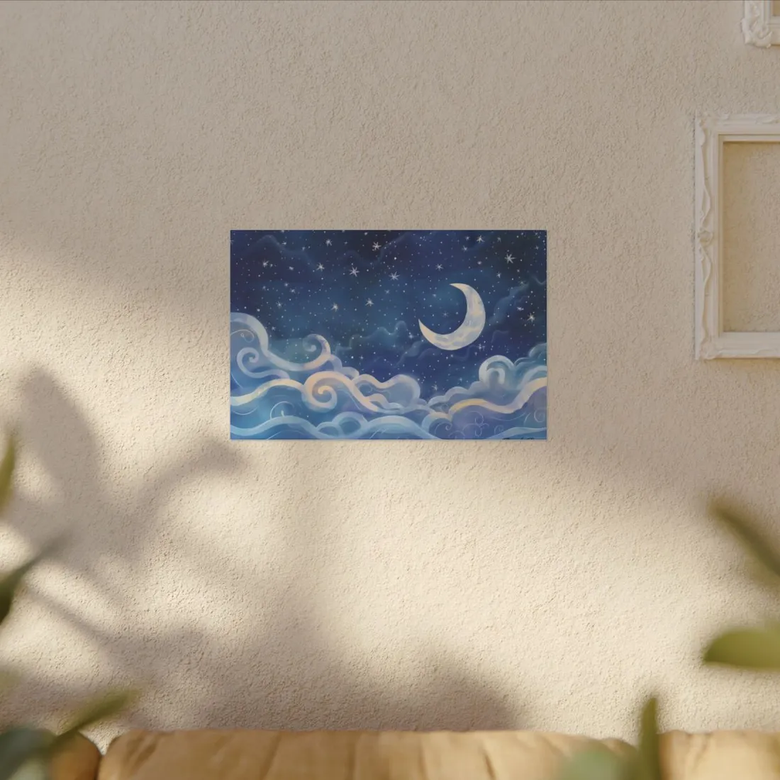 Whimsical Night Sky Dreams: Magical - Canvas