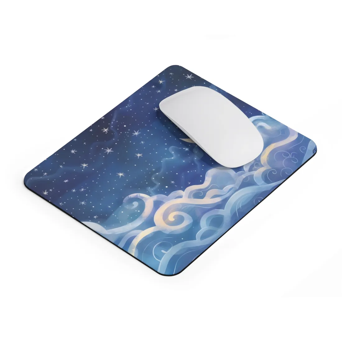 Whimsical Night Sky Dreams: Magical - Mouse Pad