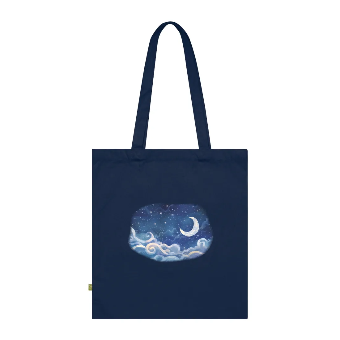 Whimsical Night Sky Dreams: Magical - Tote Bag (French Navy)
