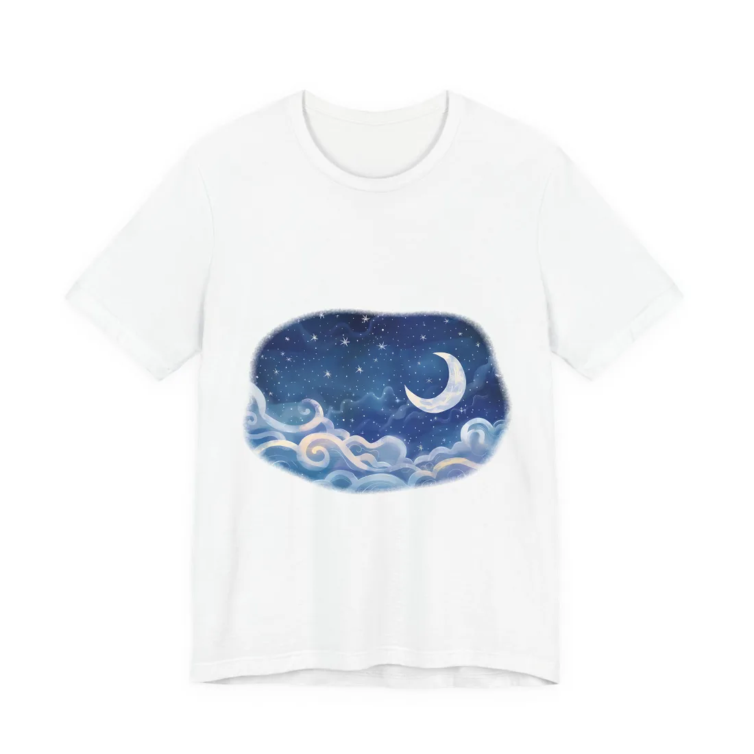 Whimsical Night Sky Dreams: Magical - T-Shirt (White)