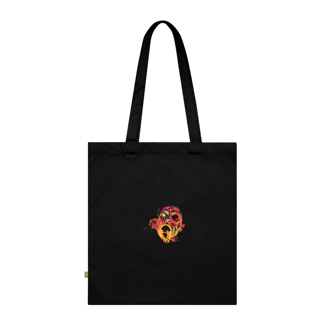 Whimsical Reading Moment: Cartoonish - Tote Bag (Black)