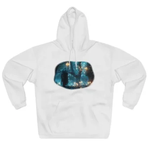 Mushroom Staff Forest Wanderer Hoodie