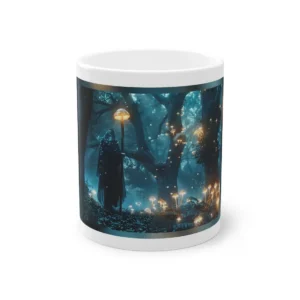 Mushroom Staff Forest Wanderer Mug
