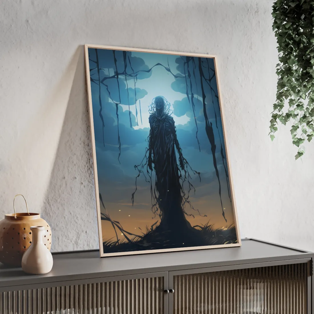 Writing Utensil Artwork: Creative Expression Above Paper - Framed Poster