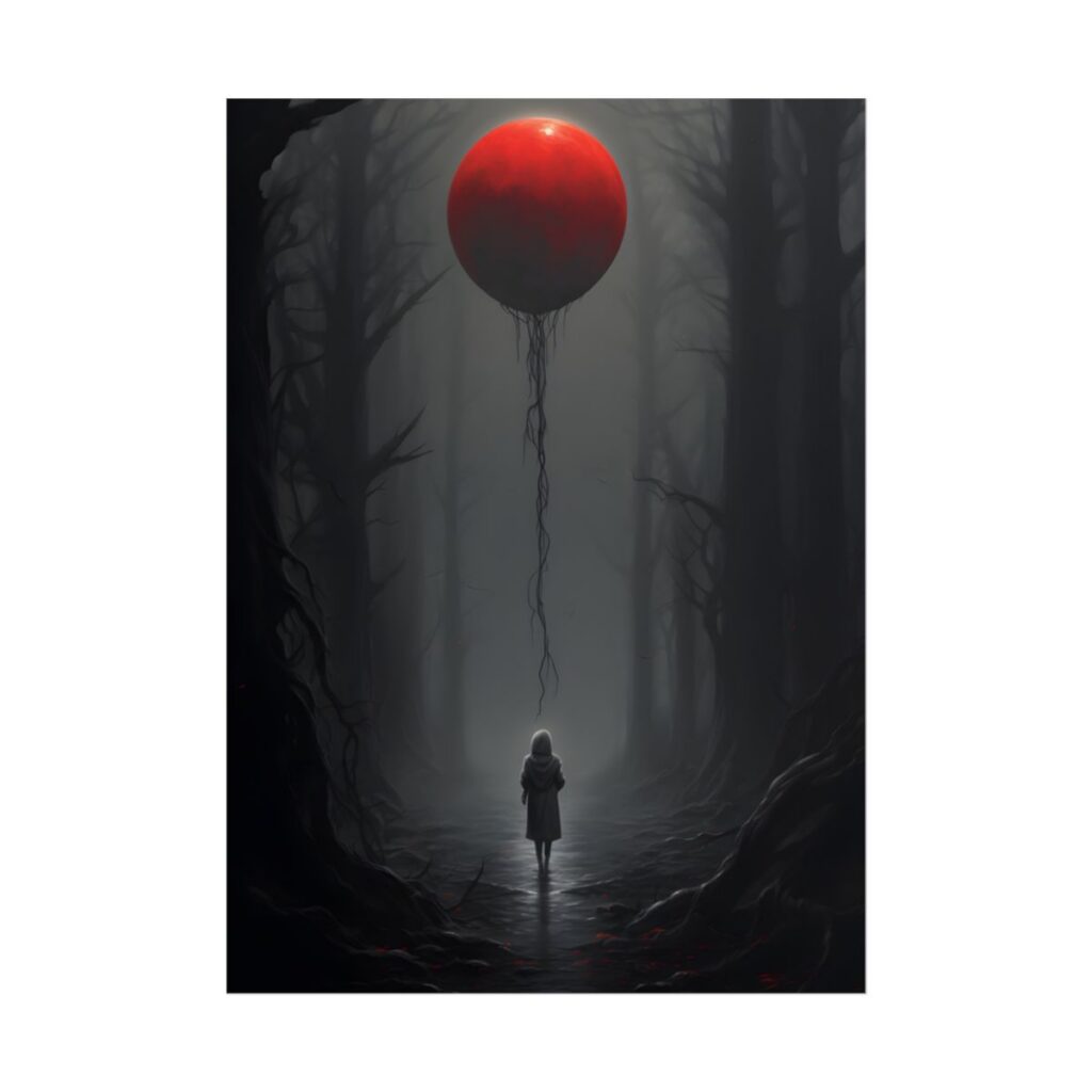 Youthful Moment: A Young Man in Nature's Outdoors - Poster