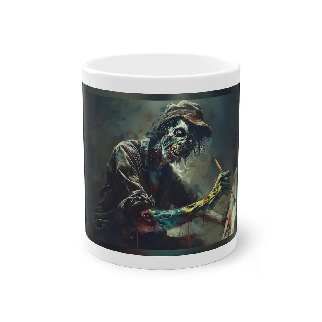 Zombie Horror Original Art: Original - Mug