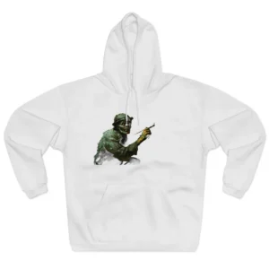 Zombie Painting a Portrait Hoodie