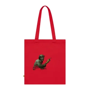 Zombie Painting a Portrait Tote Bag